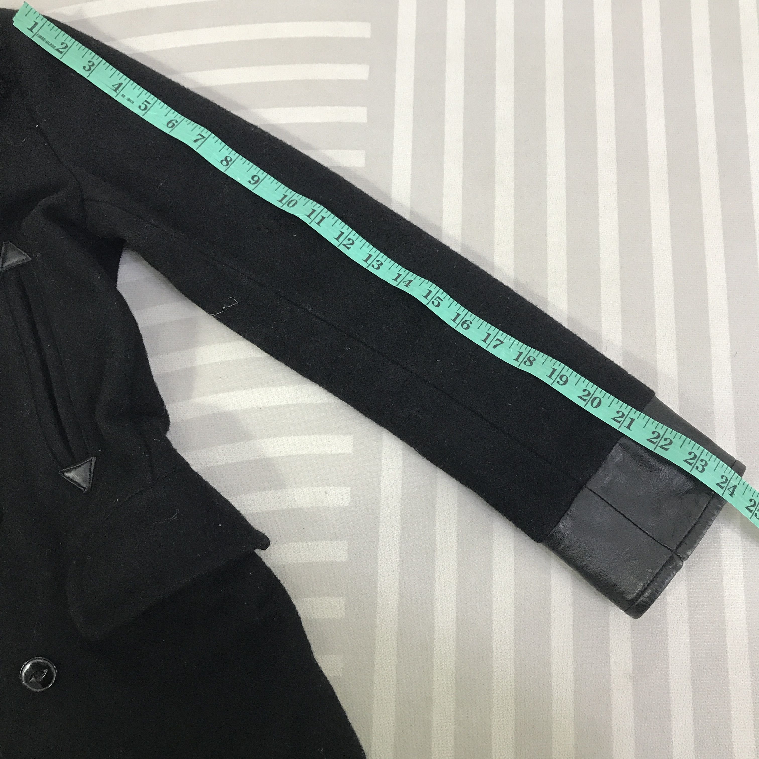 Vanquish Vintage Vanquish Double breasted Black Wool Jacket K100B1 Size US S / EU 44-46 / 1 - 7 Thumbnail