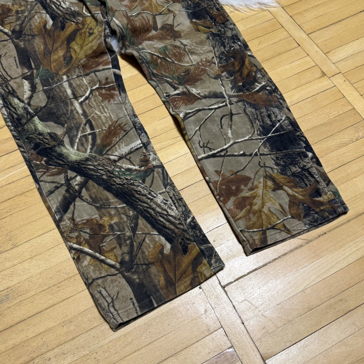 Wrangler 📌 Vintage Wrangler Realtree Camo Y2K Baggy Jeans Rare Size 38" / US 16 / IT 52 - 11 Thumbnail