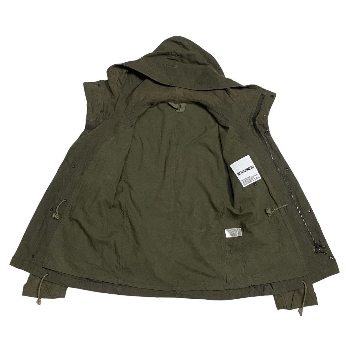Attachment × Japanese Brand Attachment Parka zipper hoodie Size US S / EU 44-46 / 1 - 11 Thumbnail