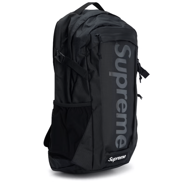 バッグ Supreme b.b. Simon Denim Backpack black Supreme b.b. Simon Denim Backpack Black - SS25 - US