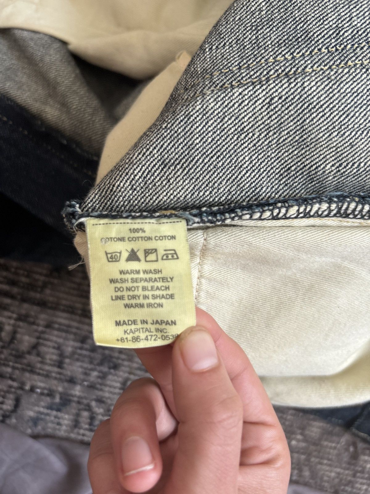 Kapital Kapital Buckle Back Sourel Jeans Size US 30 / EU 46 - 6 Thumbnail