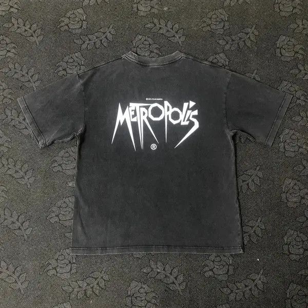 Japanese Brand Hanai Vintage MetroPolis Robot Printed Vintage T Shirt Size US XL / EU 56 / 4 - 8 Thumbnail