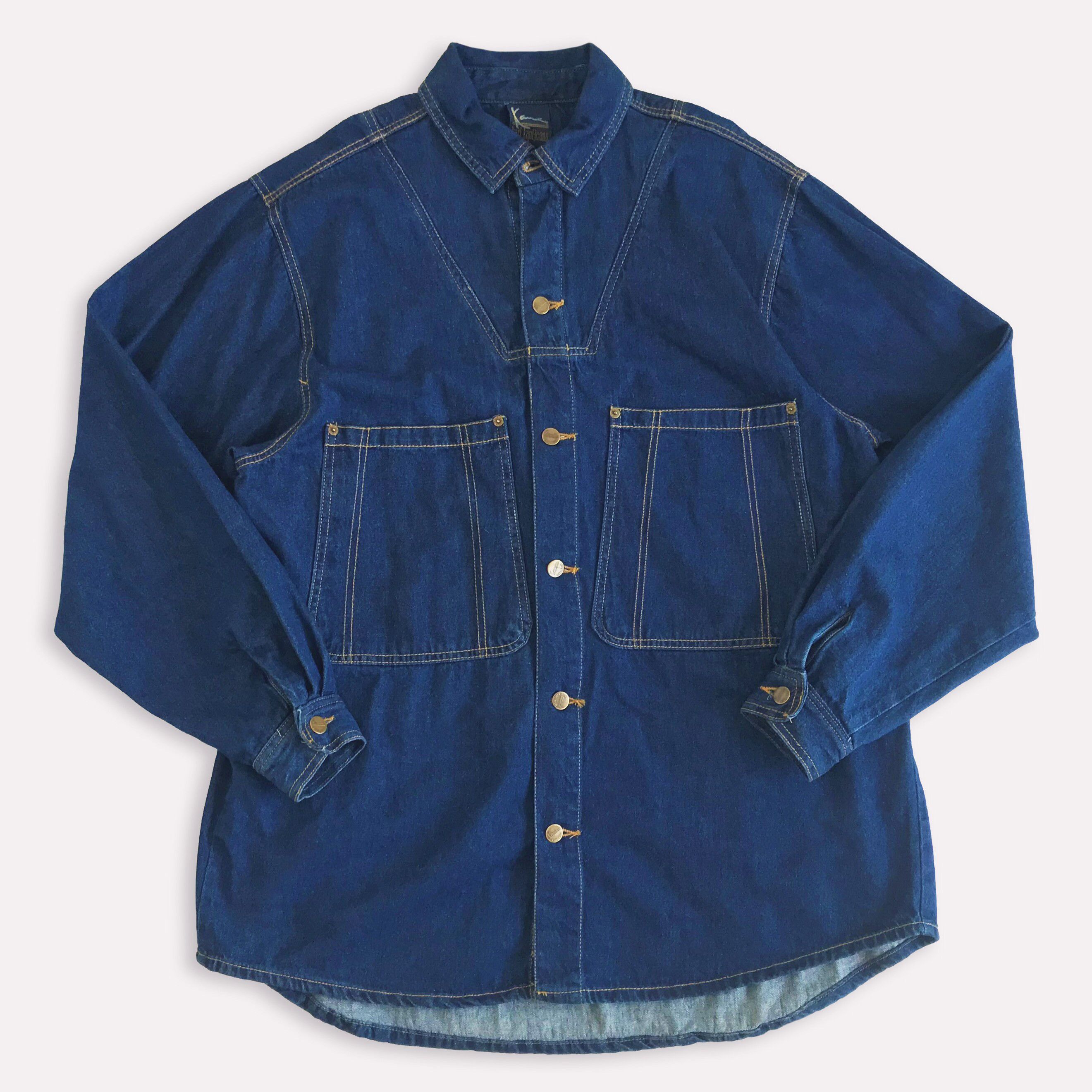 Karl Kani Vintage 90s KARL KANI Button Up Shirt Jacket 2pac Tupac Size US XL / EU 56 / 4 - 2 Thumbnail