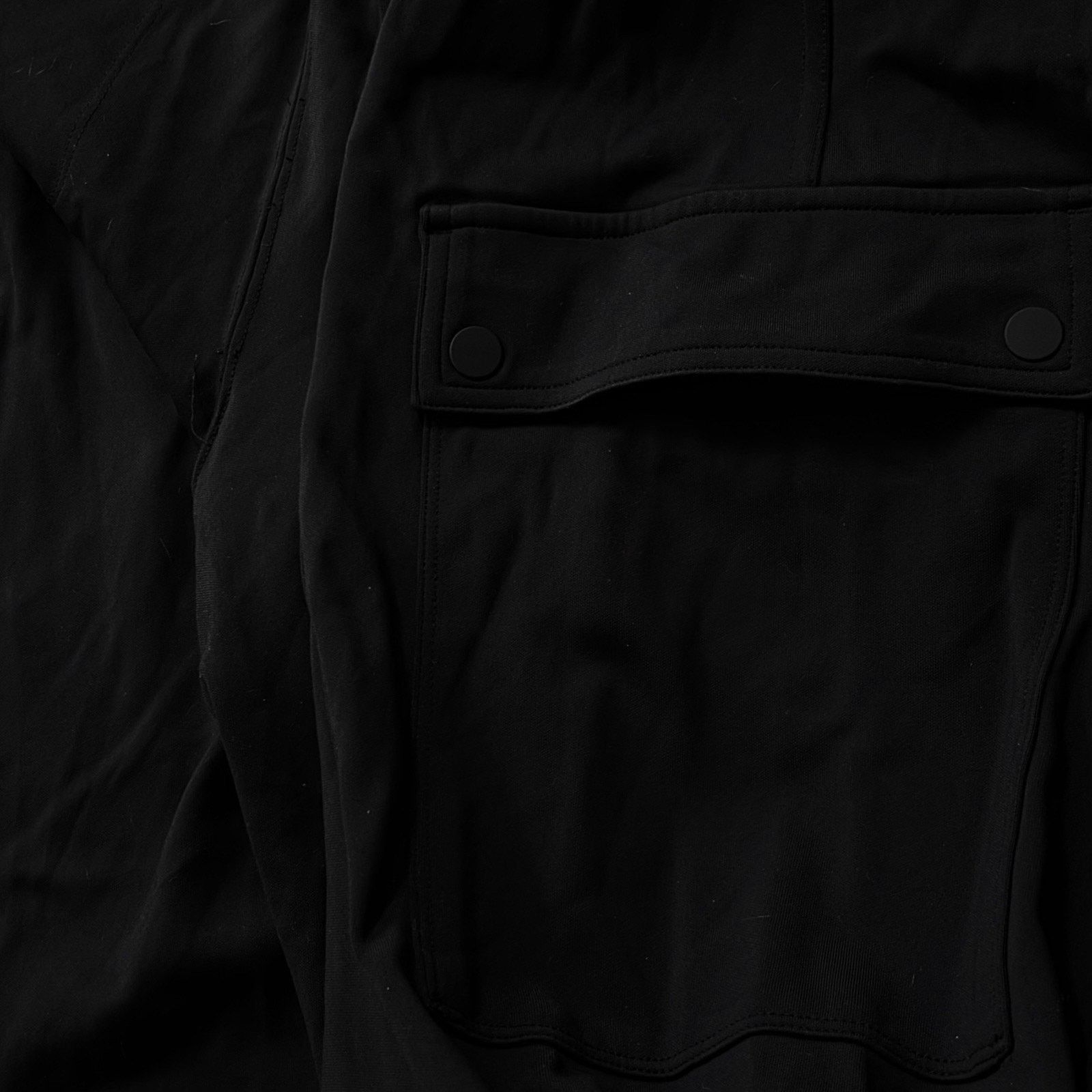 Athleta ATHLETA Delancey Straight Cargo Pant 3X Black Pull On Size 42" / US 20 - 9 Thumbnail