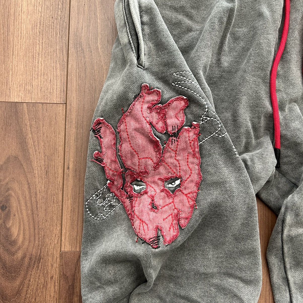 Vintage GREY ANIME SWEATPANTS DOROHEDORO SORA CLOTHING Size US 28 / EU 44 - 6 Thumbnail