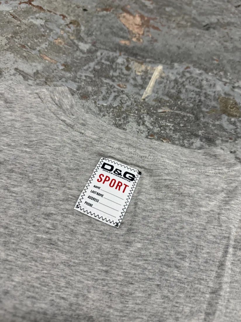 Designer × Dolce & Gabbana × Vintage 2000s Dolce & Gabbana Bull Espana Grey T-Shirt Size US XS / EU 42 / 0 - 6 Thumbnail
