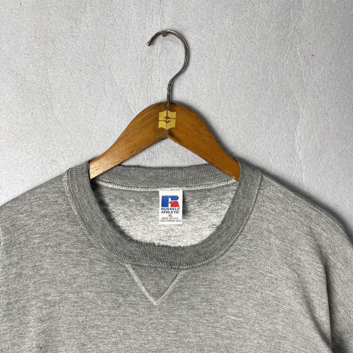 Russell Athletic Vintage 1990s Russell Athletic Crewneck USA Made Grey Size US XL / EU 56 / 4 - 2 Thumbnail