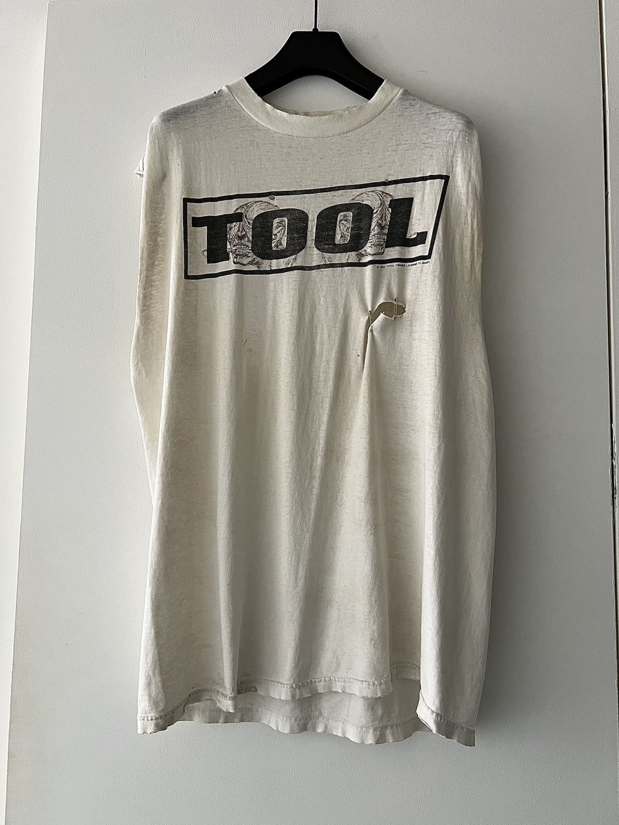 Band Tees × Vintage Vintage Perfectly Thrashed Tool Band Tank Top Size US XL / EU 56 / 4 - 7 Thumbnail