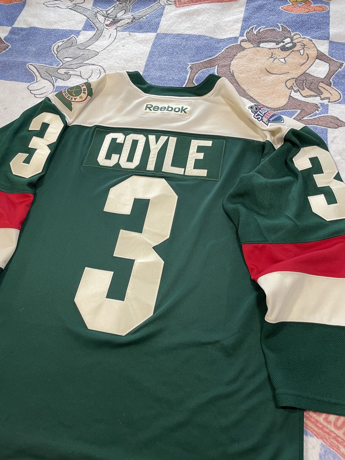 NHL Minnesota wild stadium series hockey jersey Size US XL / EU 56 / 4 - 4 Thumbnail