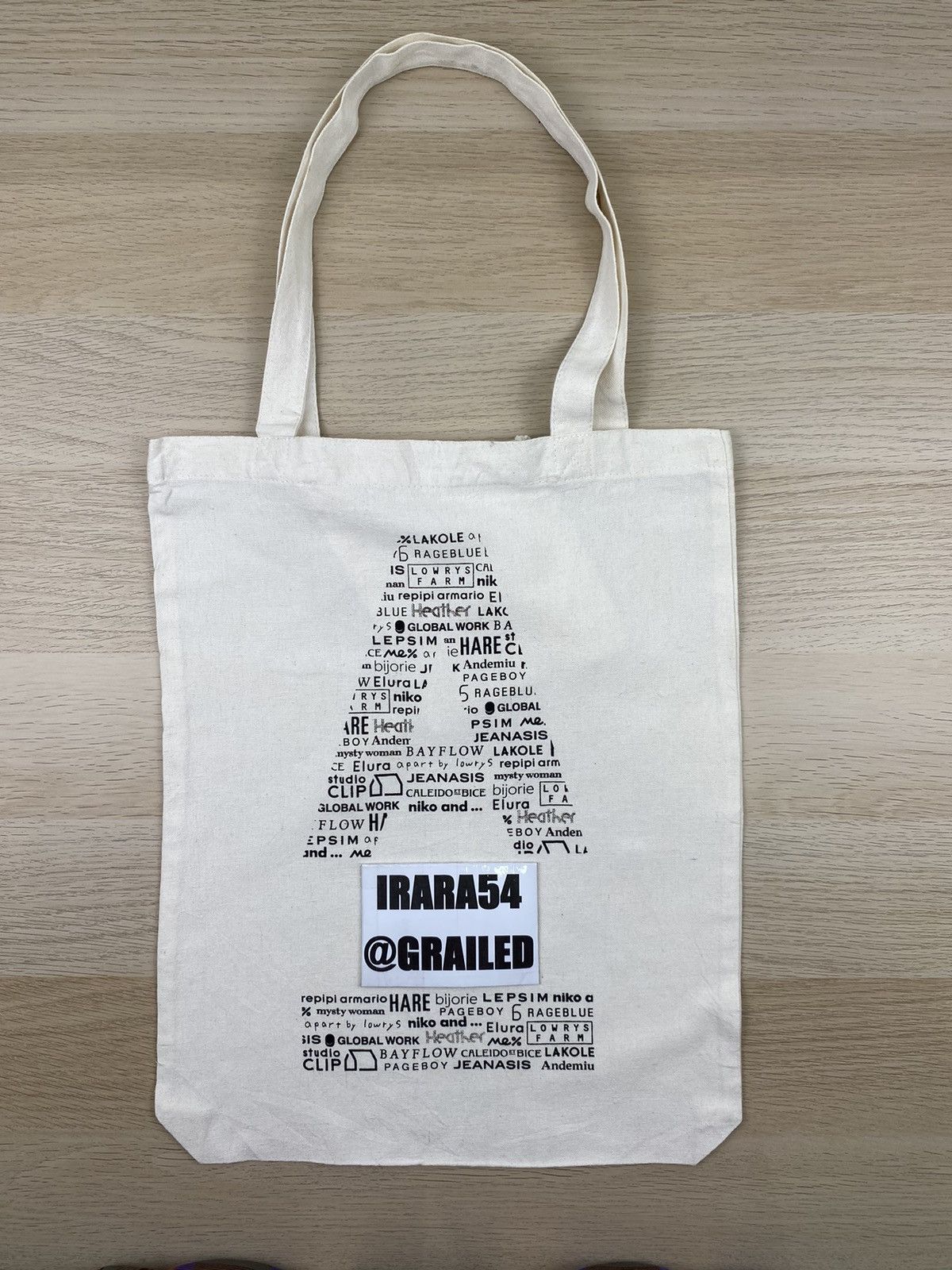 Vintage Adastria Totebag B052 Size ONE SIZE - 5 Thumbnail