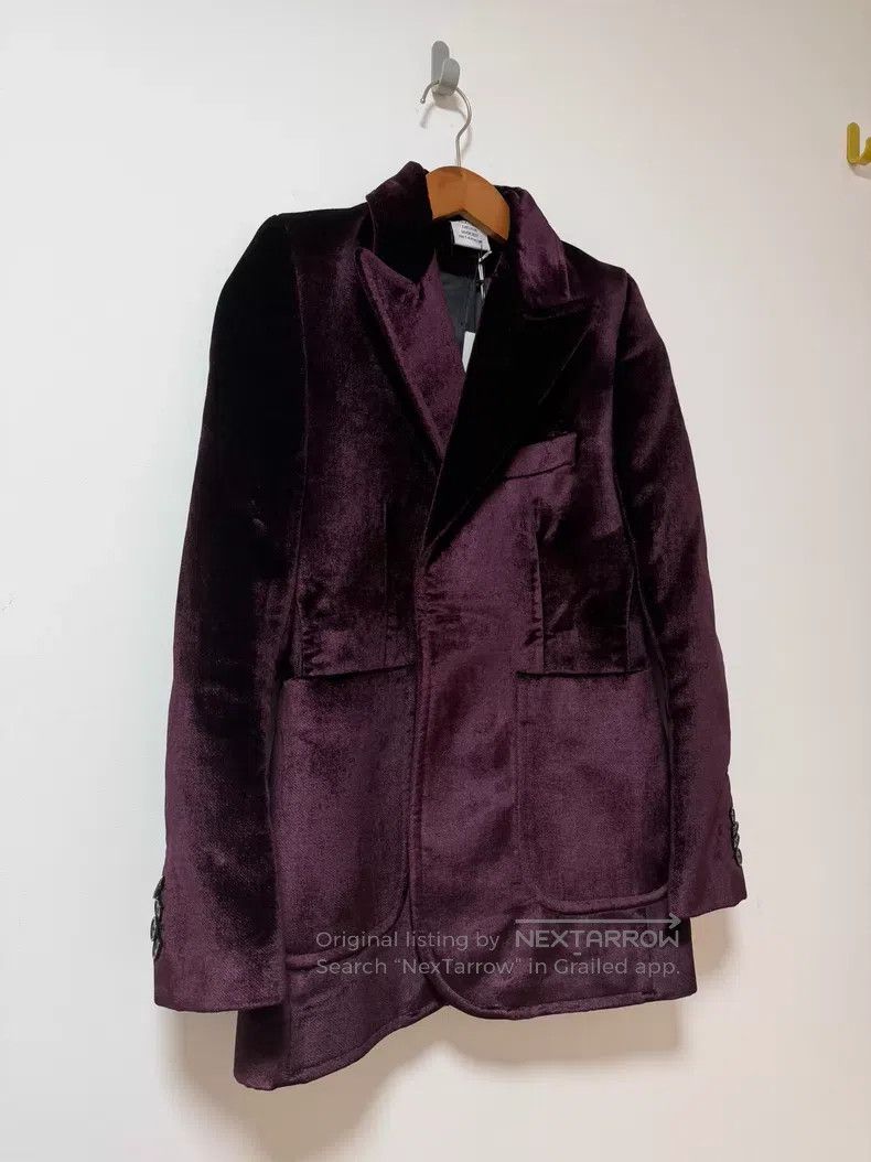 Vetements VETEMENTS Velvet silk suit jacket Size US M / EU 48-50 / 2 - 2 Thumbnail