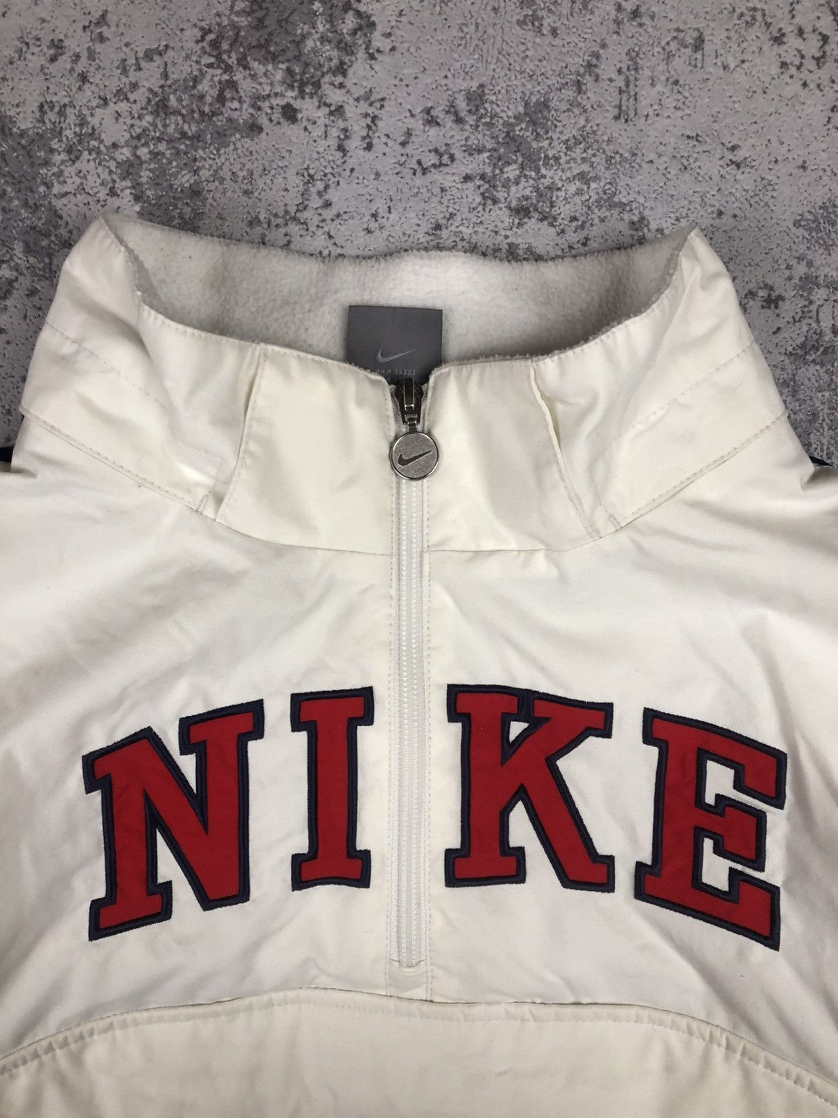 Nike Nike Vintage Anorak Fleece Jacket Reflective Size US S / EU 44-46 / 1 - 4 Thumbnail