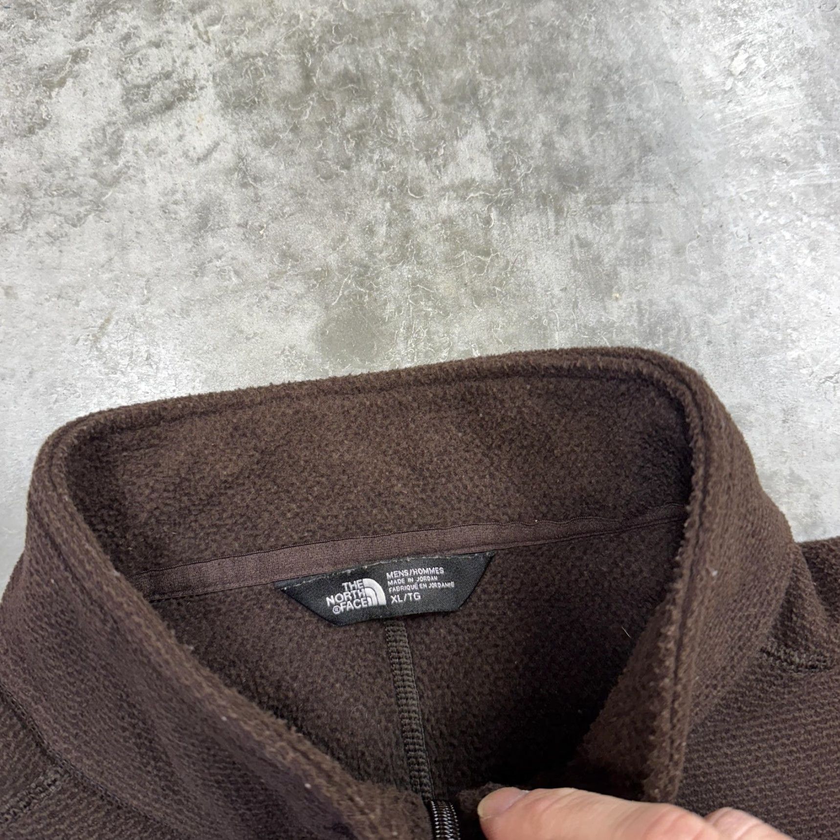 The North Face The North Face Sweatshirt Pullover Mens XL 1/4 Zip Fleece Brown Outdoor 2000s Outdoor Mens XL Brown Logo Sweatshirt Size US XL / EU 56 / 4 - 3 Thumbnail