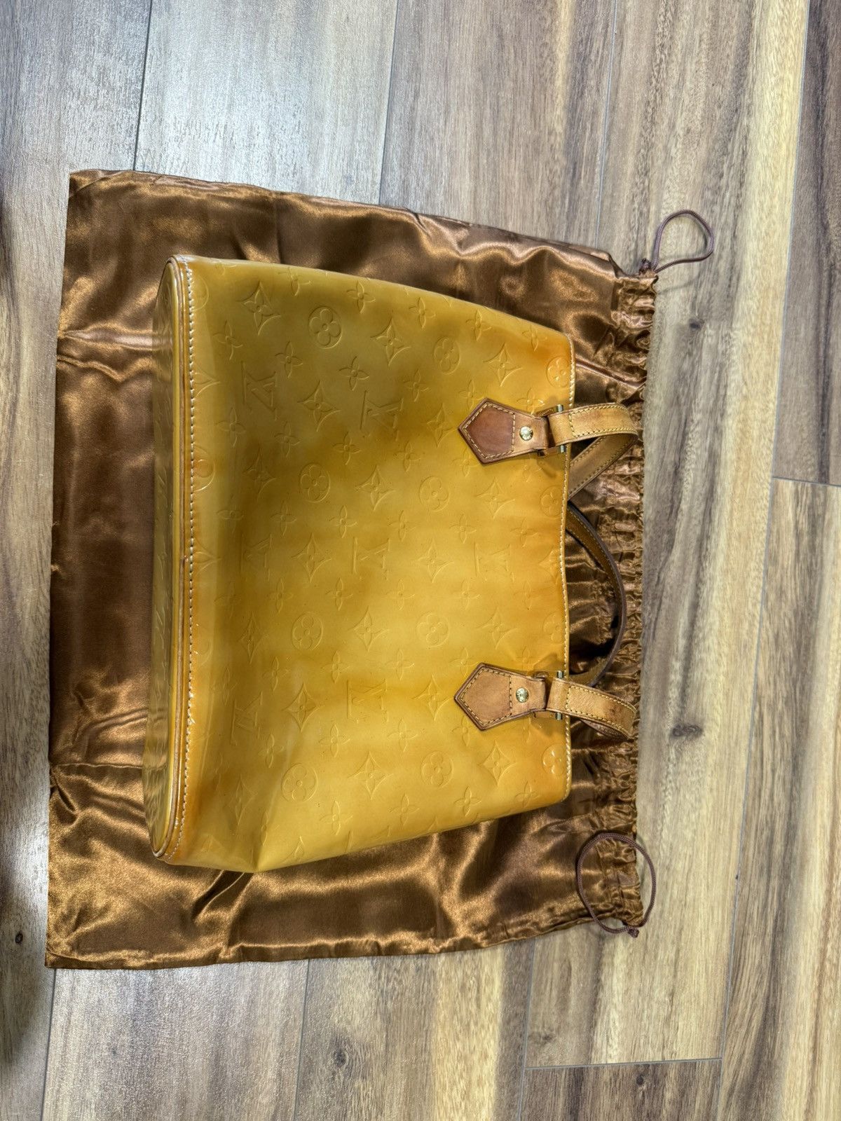 Louis Vuitton × Vintage Louis Vuitton Vernis Reade PM Tote – Honey Jaune Ambre Size ONE SIZE - 1 Thumbnail