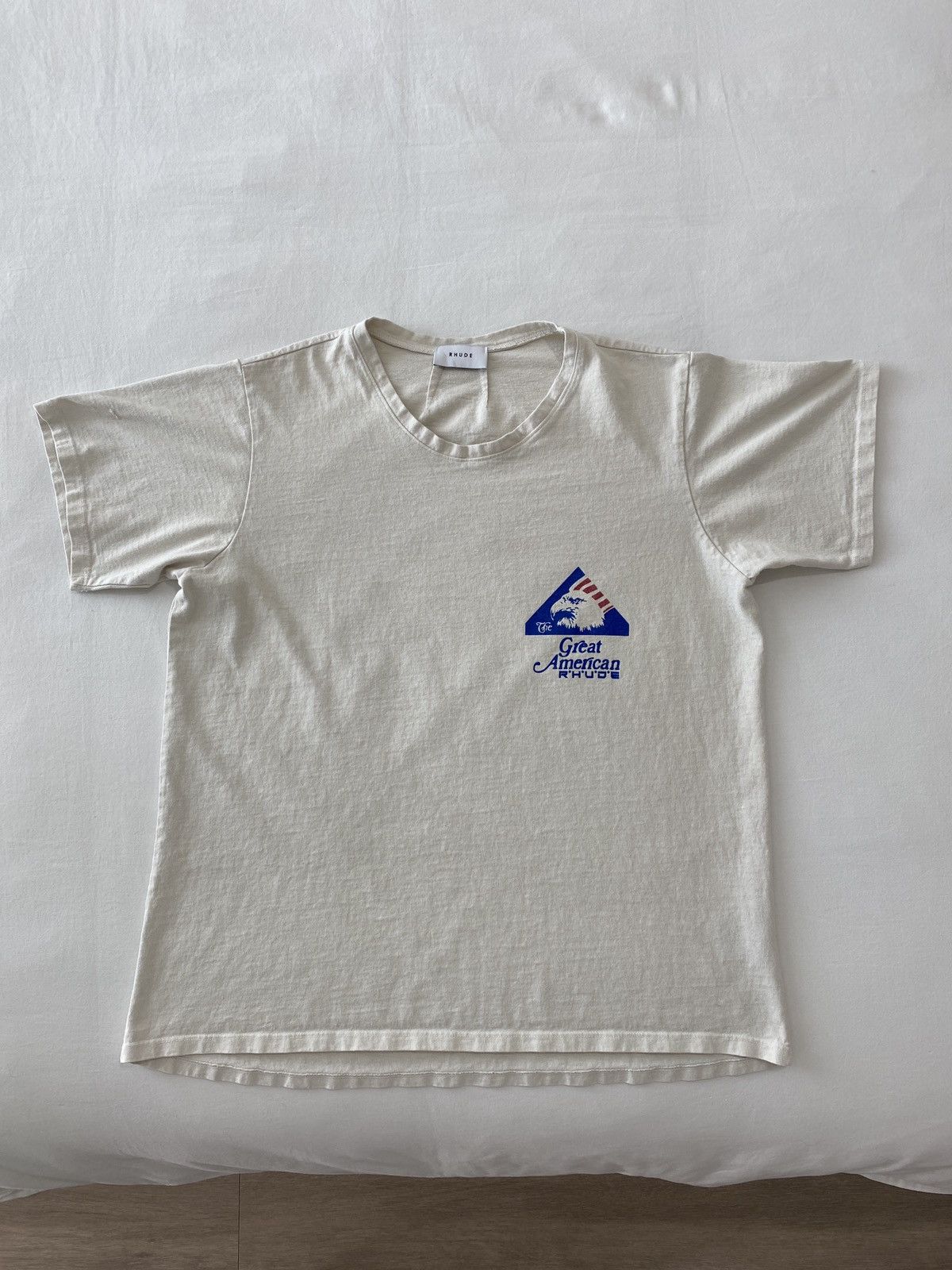 Rhude Rhude Great American Reality Tee Size US S / EU 44-46 / 1 - 1 Thumbnail