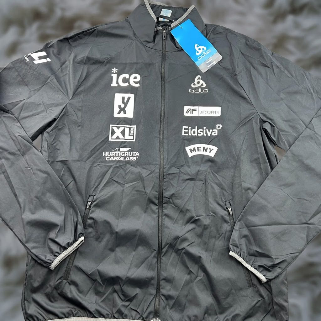 Odlo ODLO Jacket Mens Large Full Zip Cross Country Ski XC Gray Tem Ice Windproof Windbreaker Shirt Mens Size US L / EU 52-54 / 3 - 1 Thumbnail