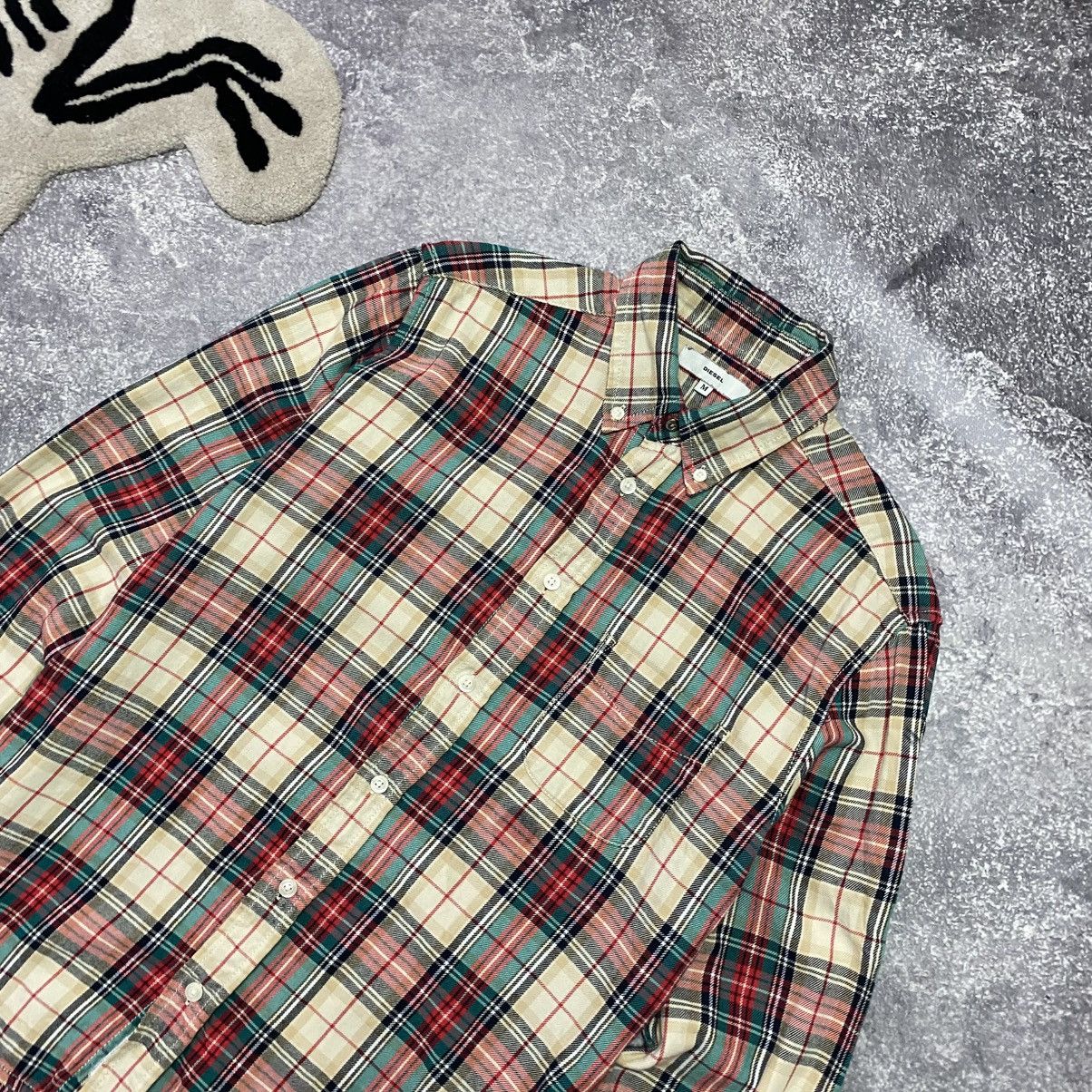 Diesel Luxury Diesel Streetwear small logo y2k opium button shirt Size US M / EU 48-50 / 2 - 2 Thumbnail