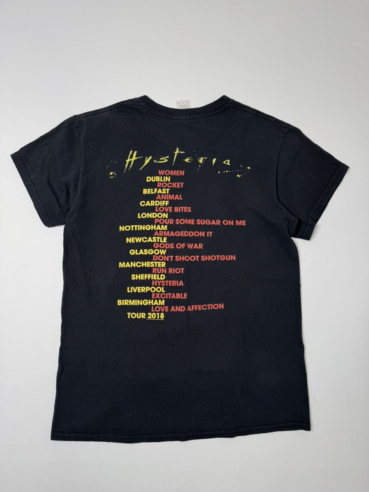 Def Leppard Def leppard hysteria tour band rock metal tee y2k 00s skater Size US S / EU 44-46 / 1 - 8 Thumbnail