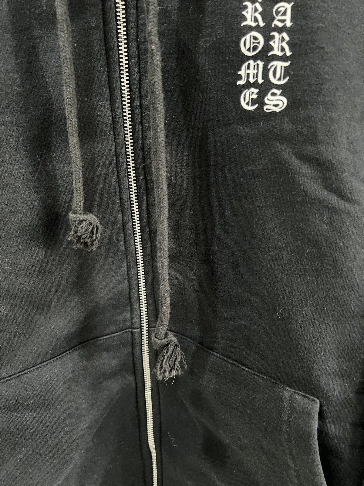 Chrome Hearts CHROME HEARTS ZIP UP HOODIE BLACK Size US XL / EU 56 / 4 - 4 Thumbnail