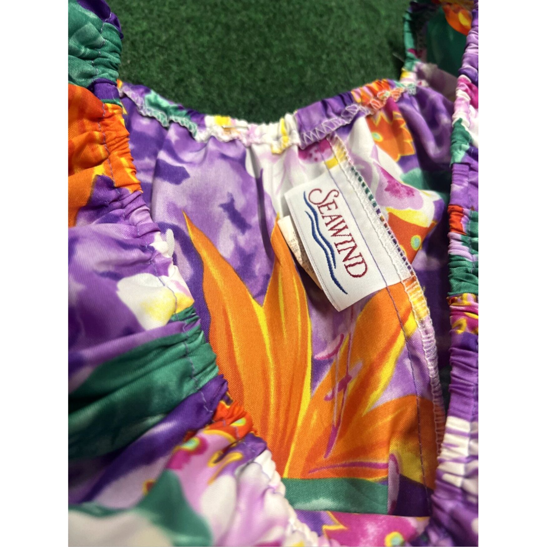 Vintage Vintage Sea Wind Purple MuuMuu Hawaiian House Dress Women's Size S Beach Summer Size S / US 4 / IT 40 - 5 Thumbnail
