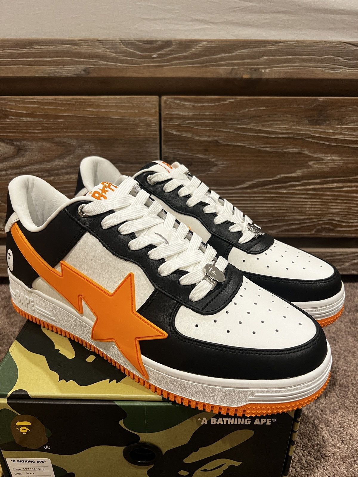 Bape Brand new A Bathing Ape Bape Sta OS M2 US12 Size US 12 / EU 45 - 2 Thumbnail