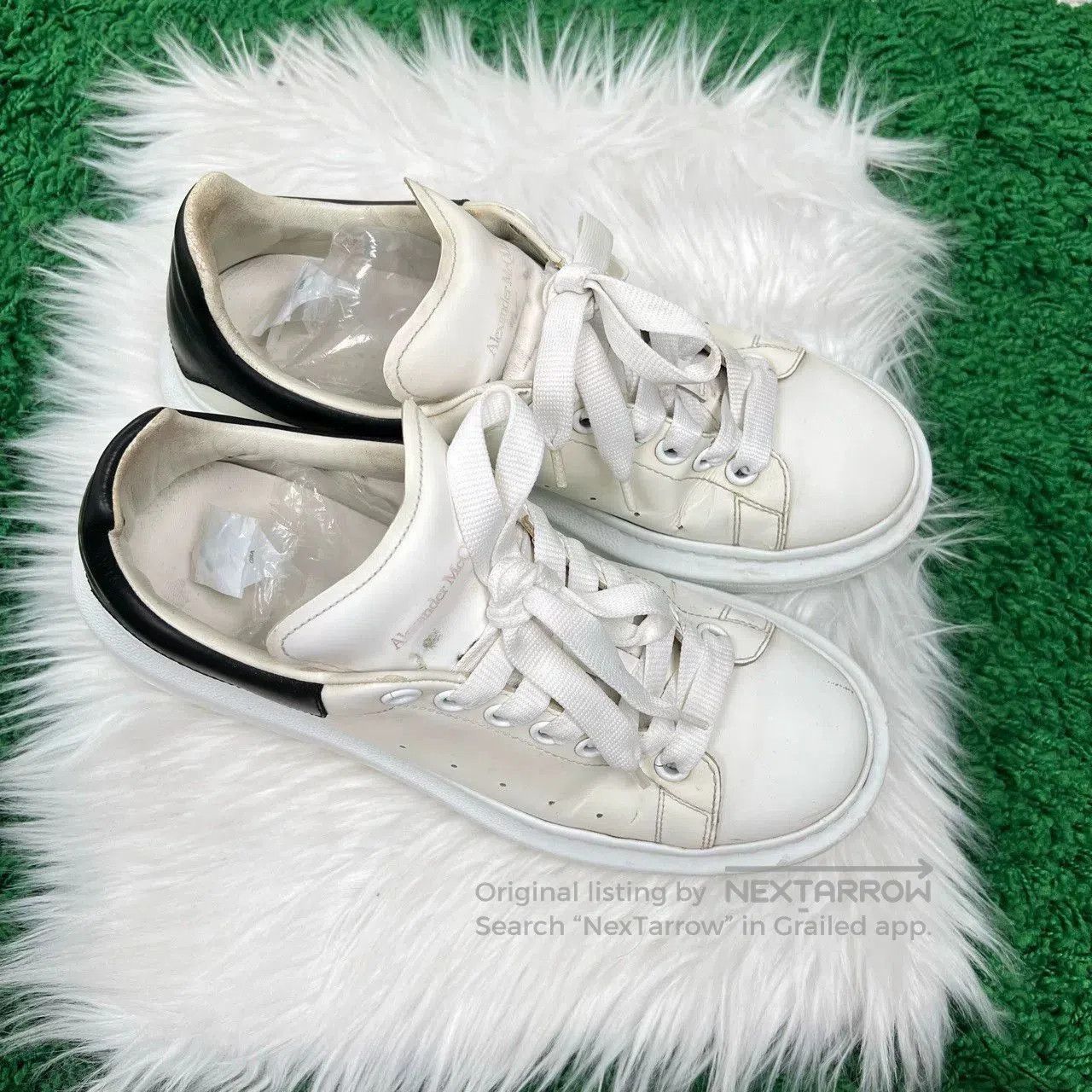 Alexander McQueen Alexander McQueen Black Tail Sneakers. Size US 9.5 / EU 42-43 - 5 Thumbnail