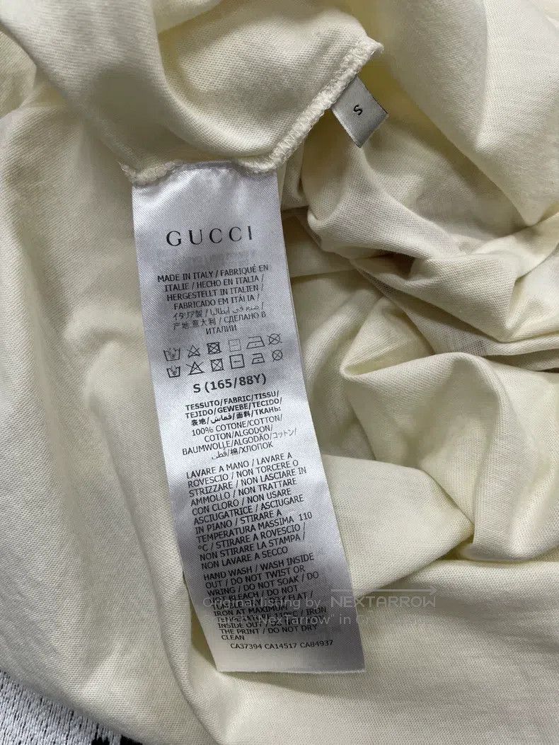 Gucci Gucci Letter short-sleeved T-shirt Size S / US 4 / IT 40 - 5 Thumbnail
