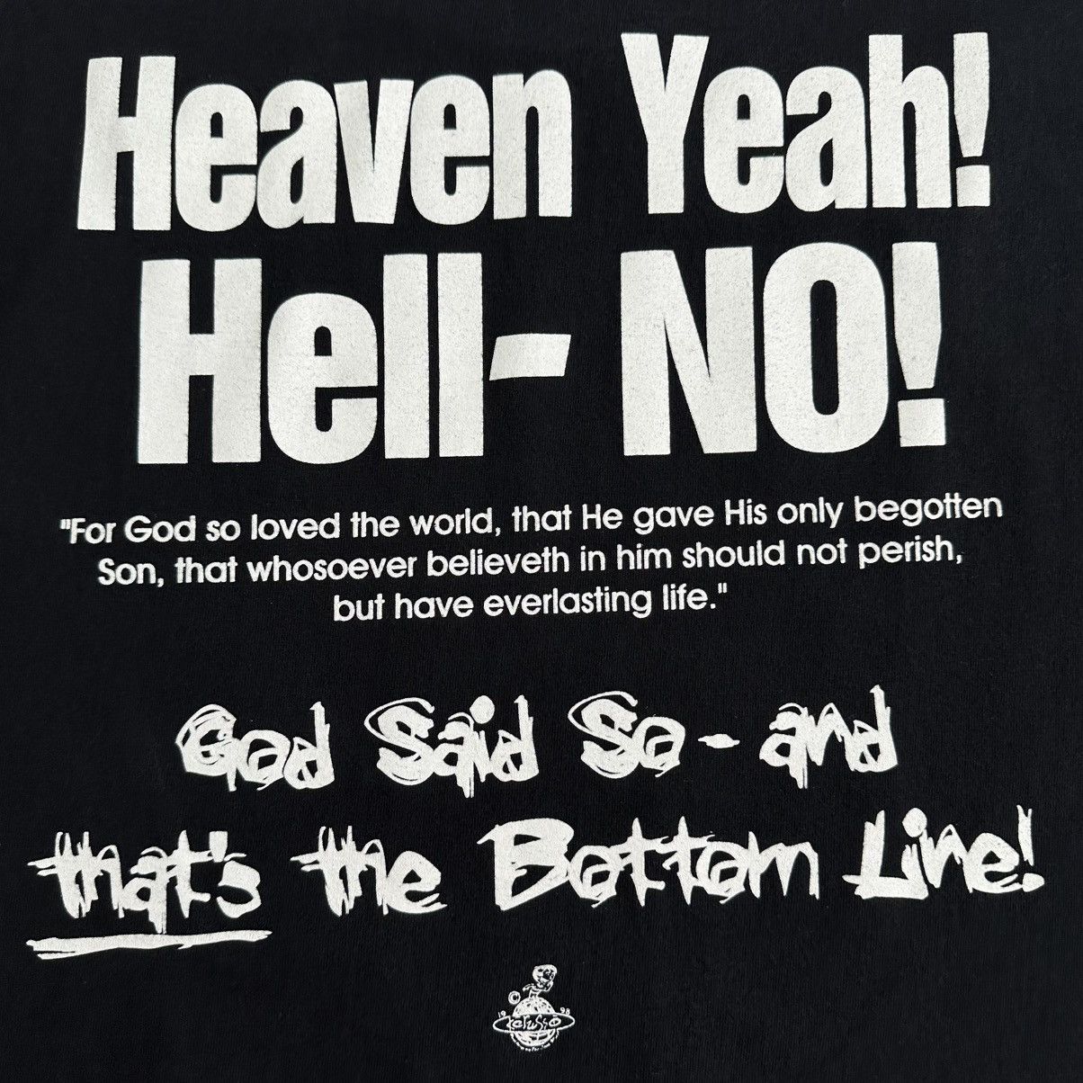 Vintage × WWF 1998 Kerusso John 3:16 Stone Cold Steve Austin Parody Tshirt Size US L / EU 52-54 / 3 - 7 Thumbnail