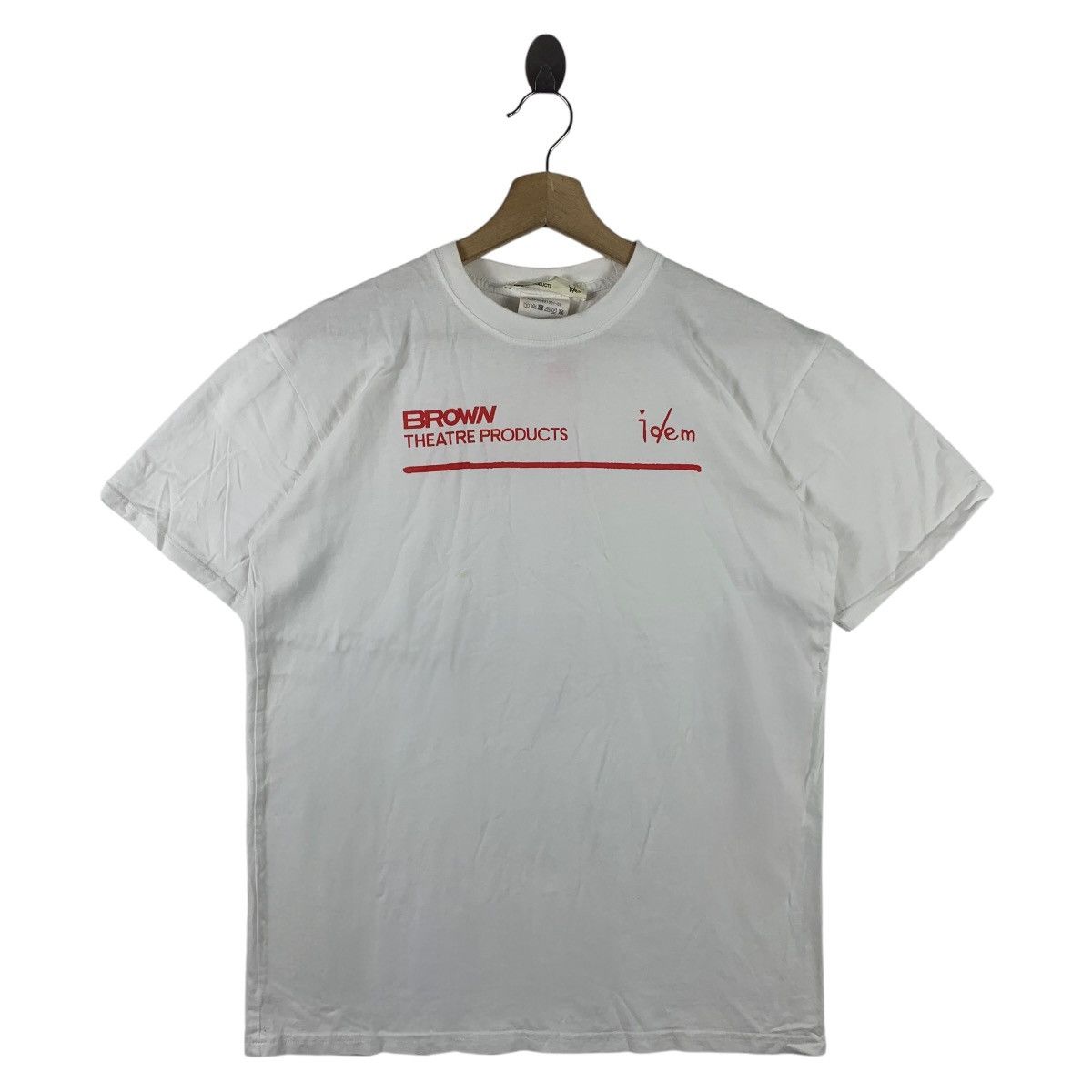 Japanese Brand IDEM japanesebrand brown theatre products tee Size US M / EU 48-50 / 2 - 1 Thumbnail