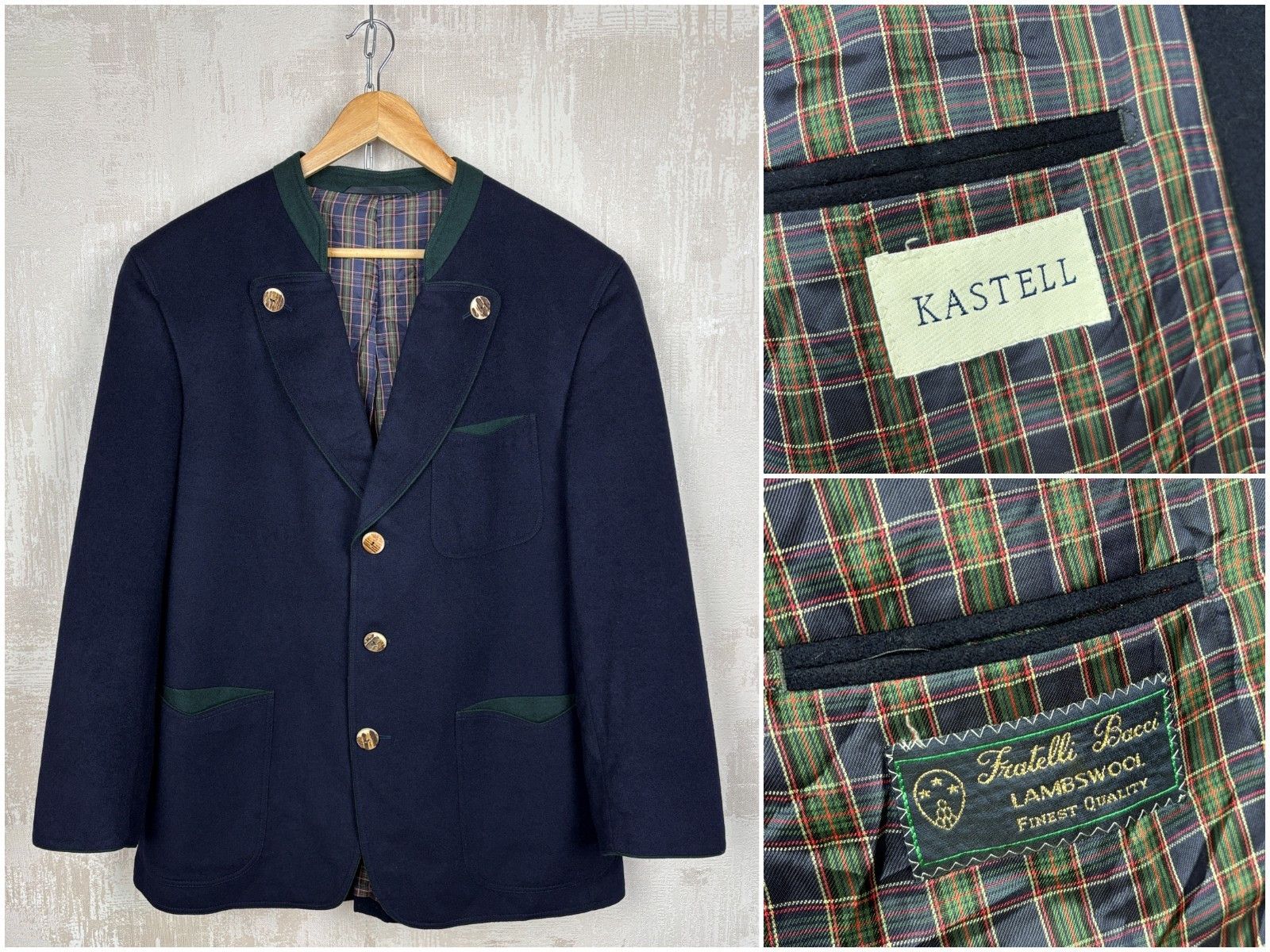 Other Kastell Traditional Austrian Fratelli Bacci Wool Blazer Size US M / EU 48-50 / 2 - 1 Thumbnail