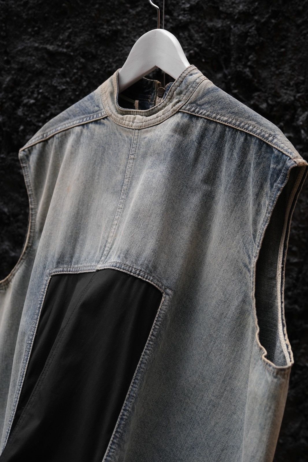 Rick Owens Rick Owens 15SS FAUN Denim Long Vest Size US M / EU 48-50 / 2 - 3 Thumbnail
