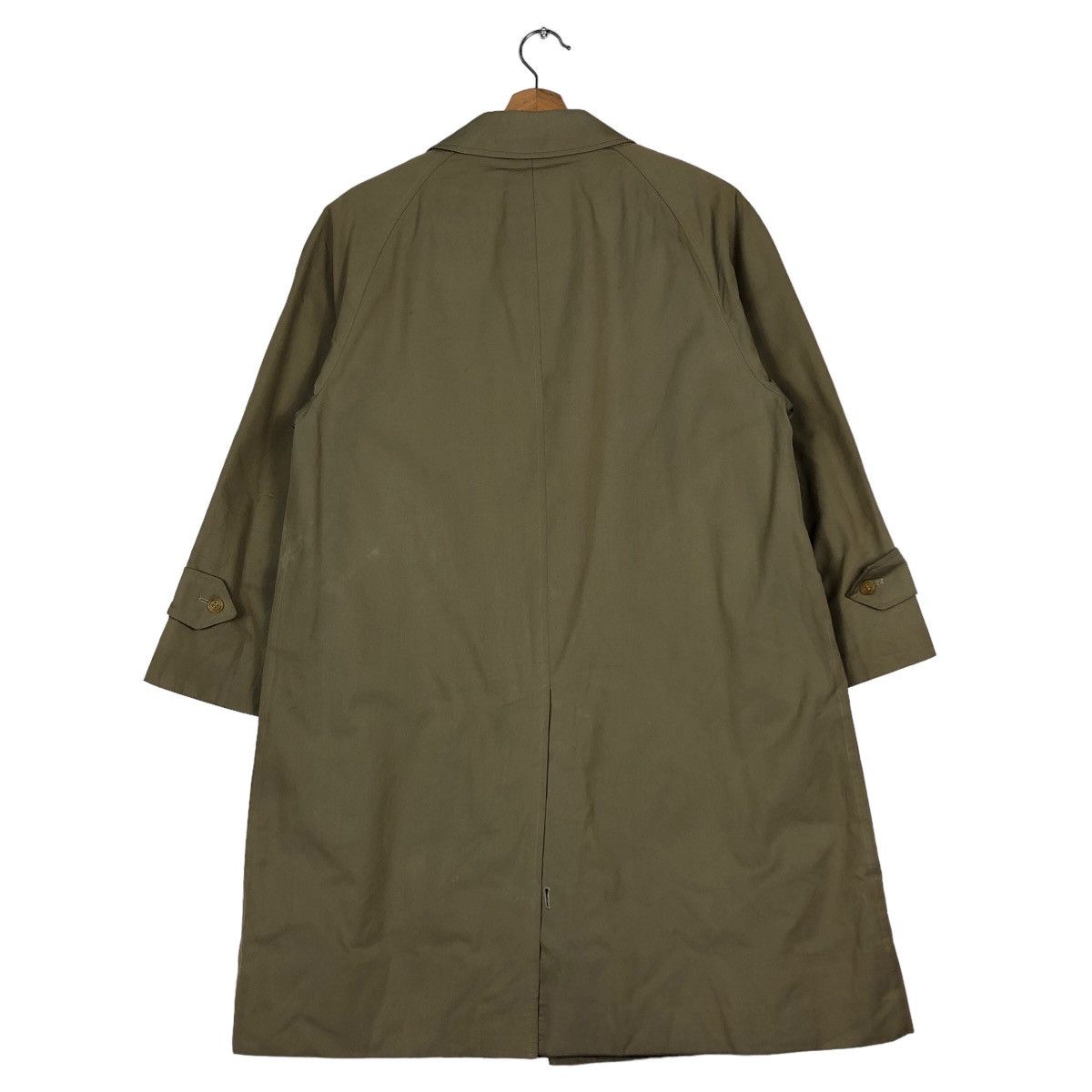Burberry 🔥Vintage Burberrys Long Jacket Nova Check Lining Size US M / EU 48-50 / 2 - 9 Thumbnail
