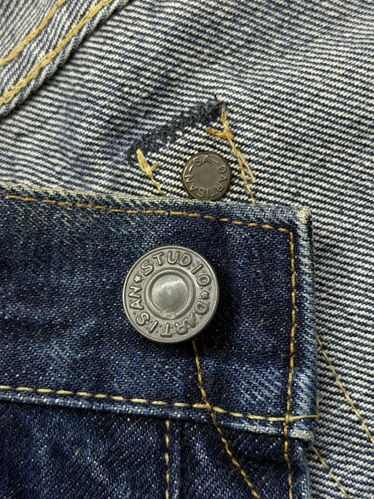 Studio D'Artisan Vintage 00s Studio D’Artisan SD-101 Osaka Era Selvedge Denim Size US 30 / EU 46 - 13 Thumbnail