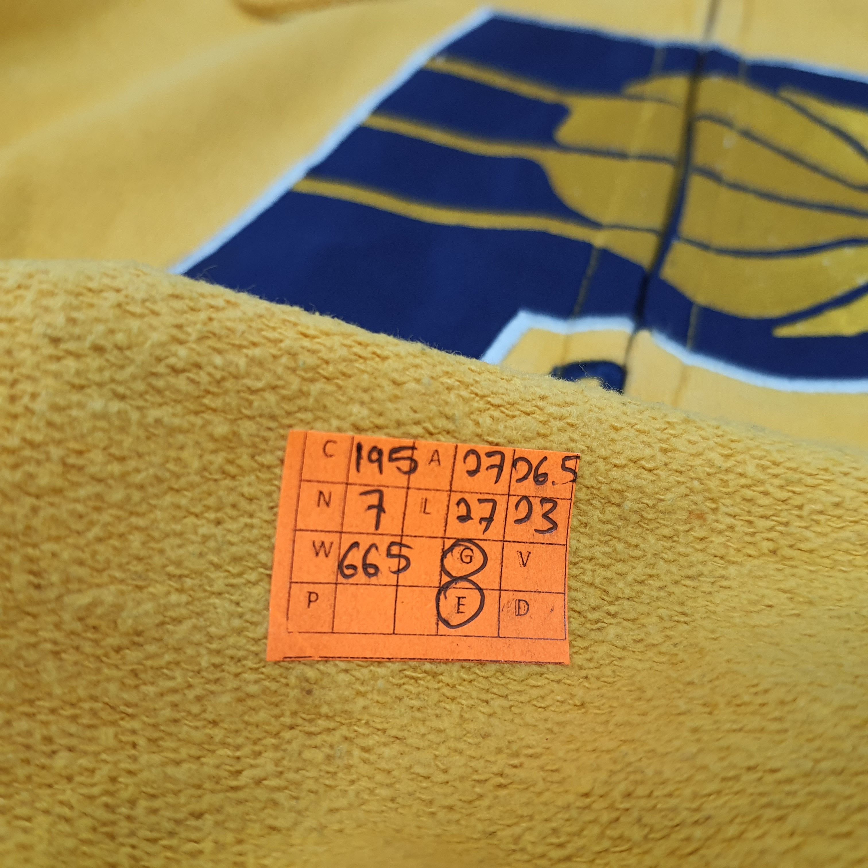 NBA × Vintage Vintage NBA Pacers Basketball Team Zipper Hoodie Size US XL / EU 56 / 4 - 7 Thumbnail