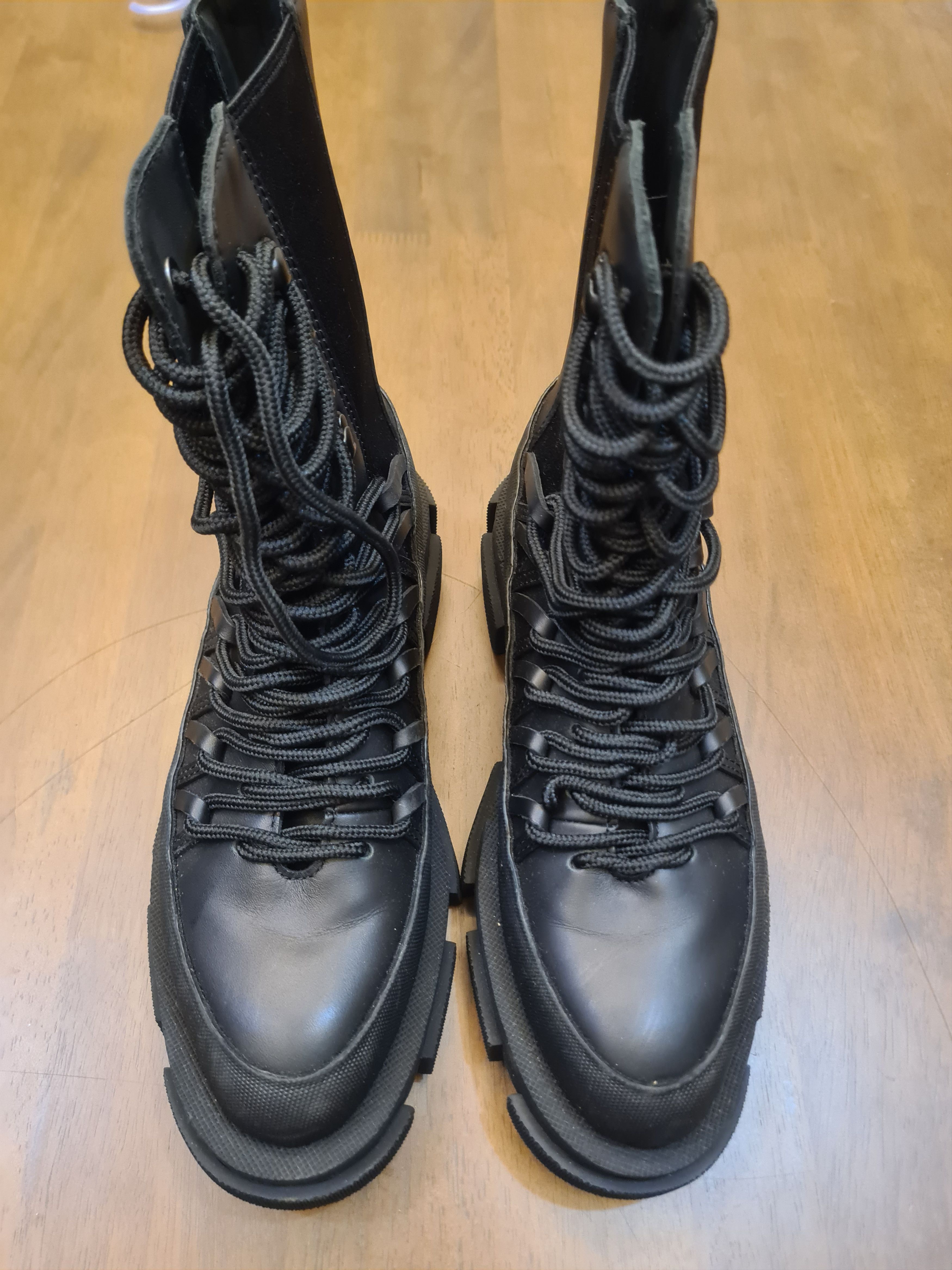 Yohji Yamamoto Y's x both lace up boots Size US 5.5 / EU 38 - 2 Thumbnail