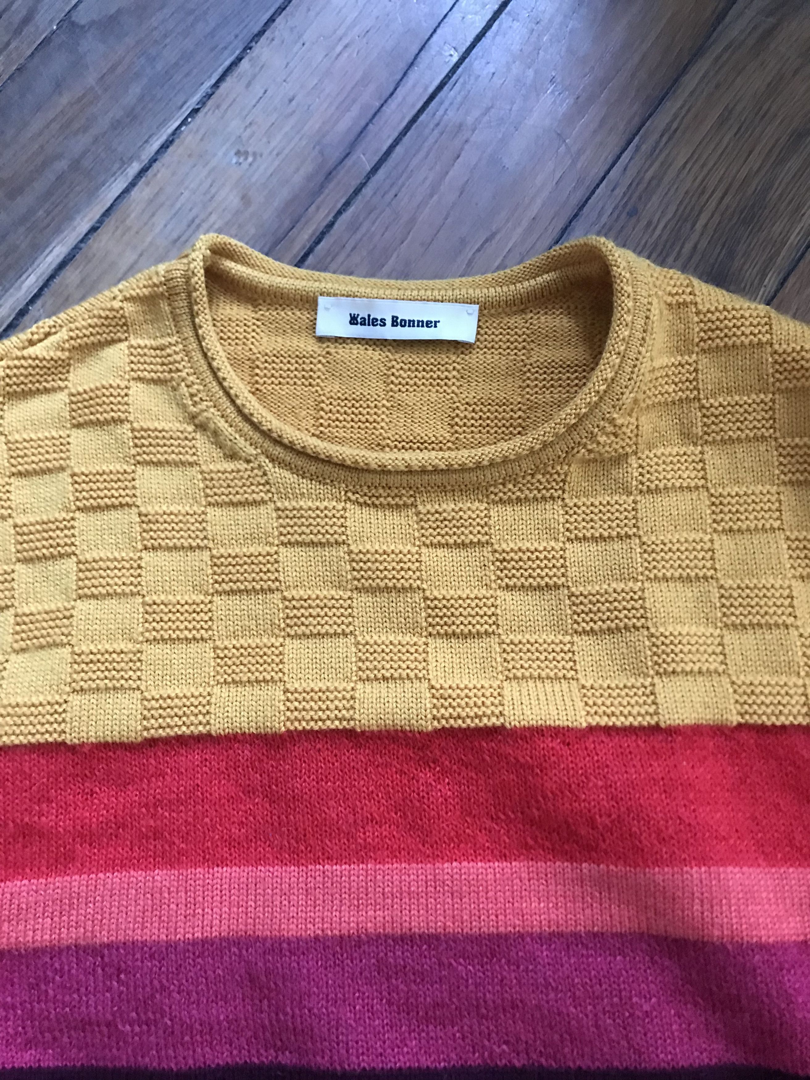 Wales Bonner Wales Bonner "Horizon Blues" Knitwear Size US S / EU 44-46 / 1 - 4 Thumbnail