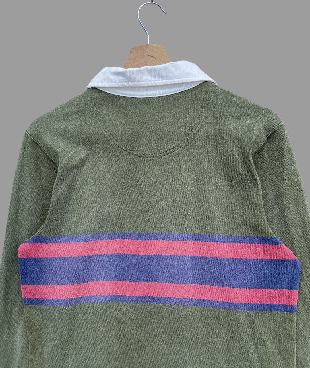 L.L. Bean L.L Bean Long Sleeve Rugby Polo Size US M / EU 48-50 / 2 - 6 Thumbnail