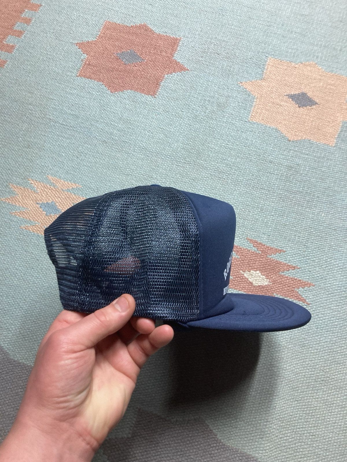 Vintage 80s trucker hat Roger Scherer memorial golf tournament 1985 Size ONE SIZE - 6 Thumbnail