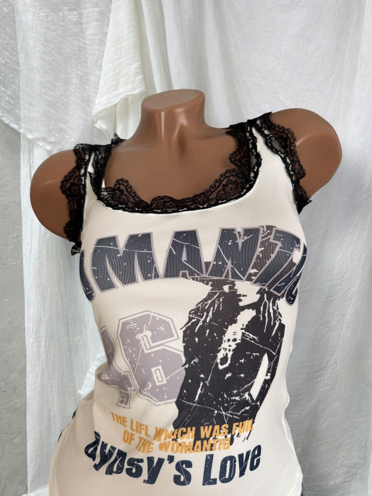 Hysteric Glamour Amazing Vintage Y2K Super Sexy Glamour Tank Top Size M / US 6-8 / IT 42-44 - 2 Thumbnail
