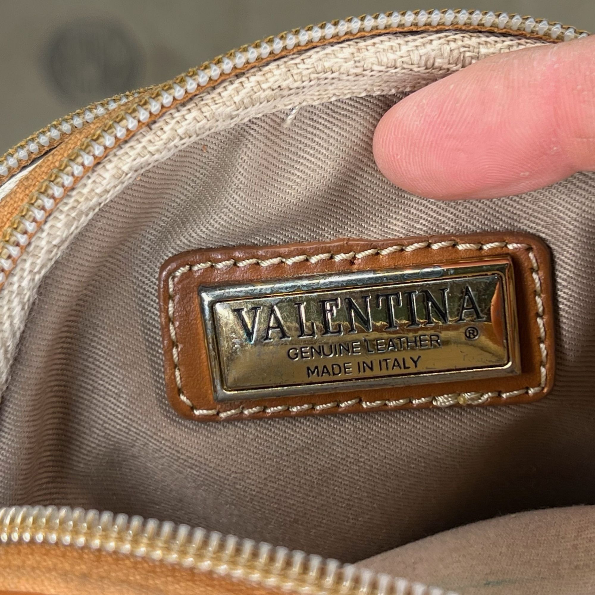 Other Vintage Valentina Orange Patent Leather Crossbody Bag With A Size ONE SIZE - 4 Thumbnail