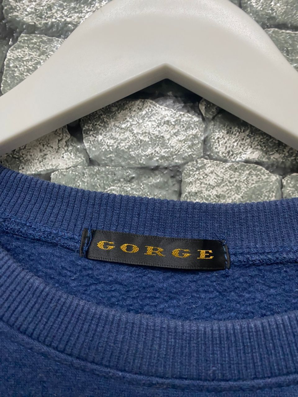 George Vintage Gorge Badgnes Message Sweatshirt Size US L / EU 52-54 / 3 - 10 Thumbnail