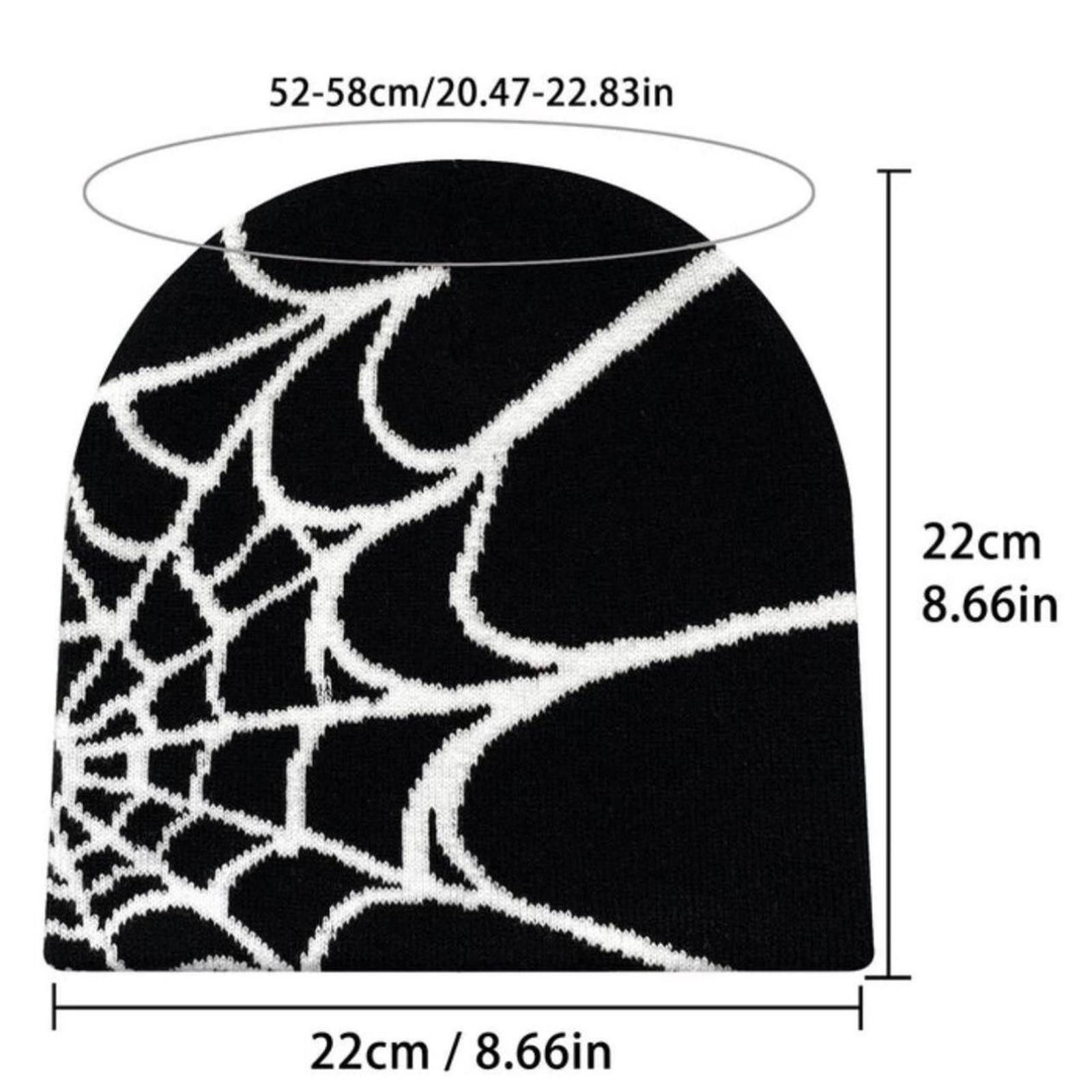 Stussy Stussy Like Spiderweb Beanie Blue And Red Size ONE SIZE - 2 Thumbnail