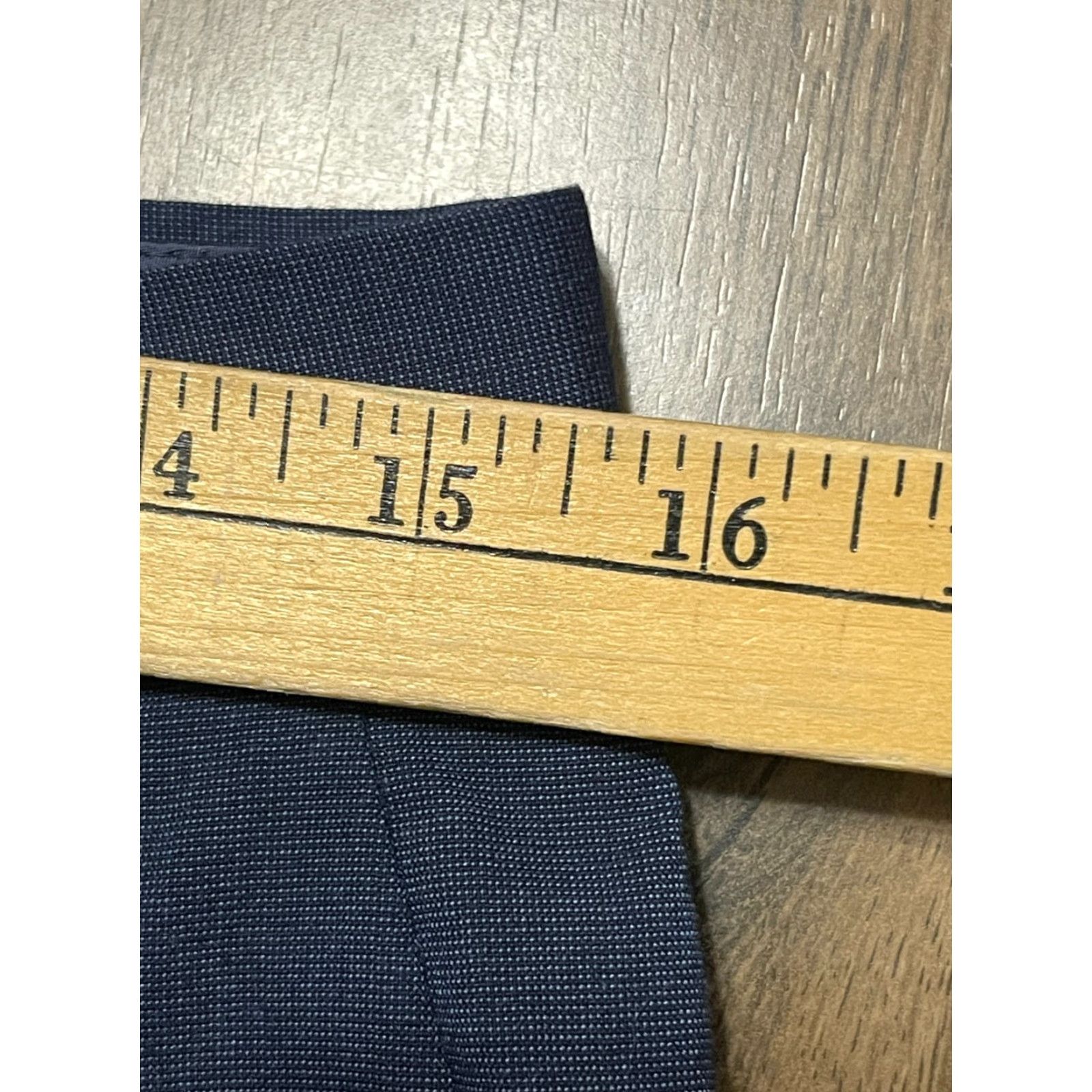 Alfani Alfani Pants, Men's Slim Fit Dress Pants, Size 30x30, Blue, Flat Front, Regular, Men, 30x30, Casual, Dress Pants, Slimming, Free Return Size US 30 / EU 46 - 4 Thumbnail