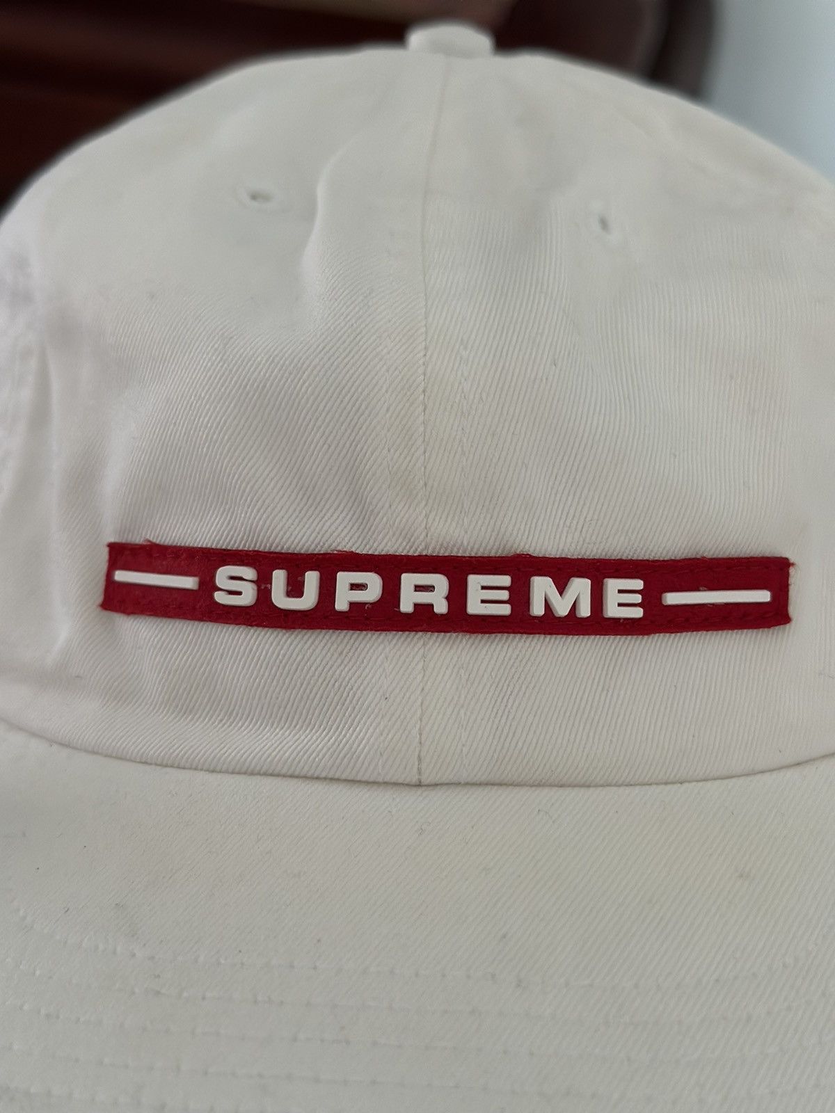Supreme Supreme SS19 Raised Logo 6 Panel Hat Size ONE SIZE - 2 Thumbnail