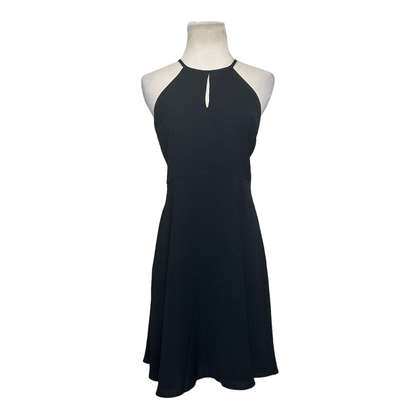 Bar III Bar III black halter neck mini cocktail party dress size XS Size XS / US 0-2 / IT 36-38 - 7 Thumbnail
