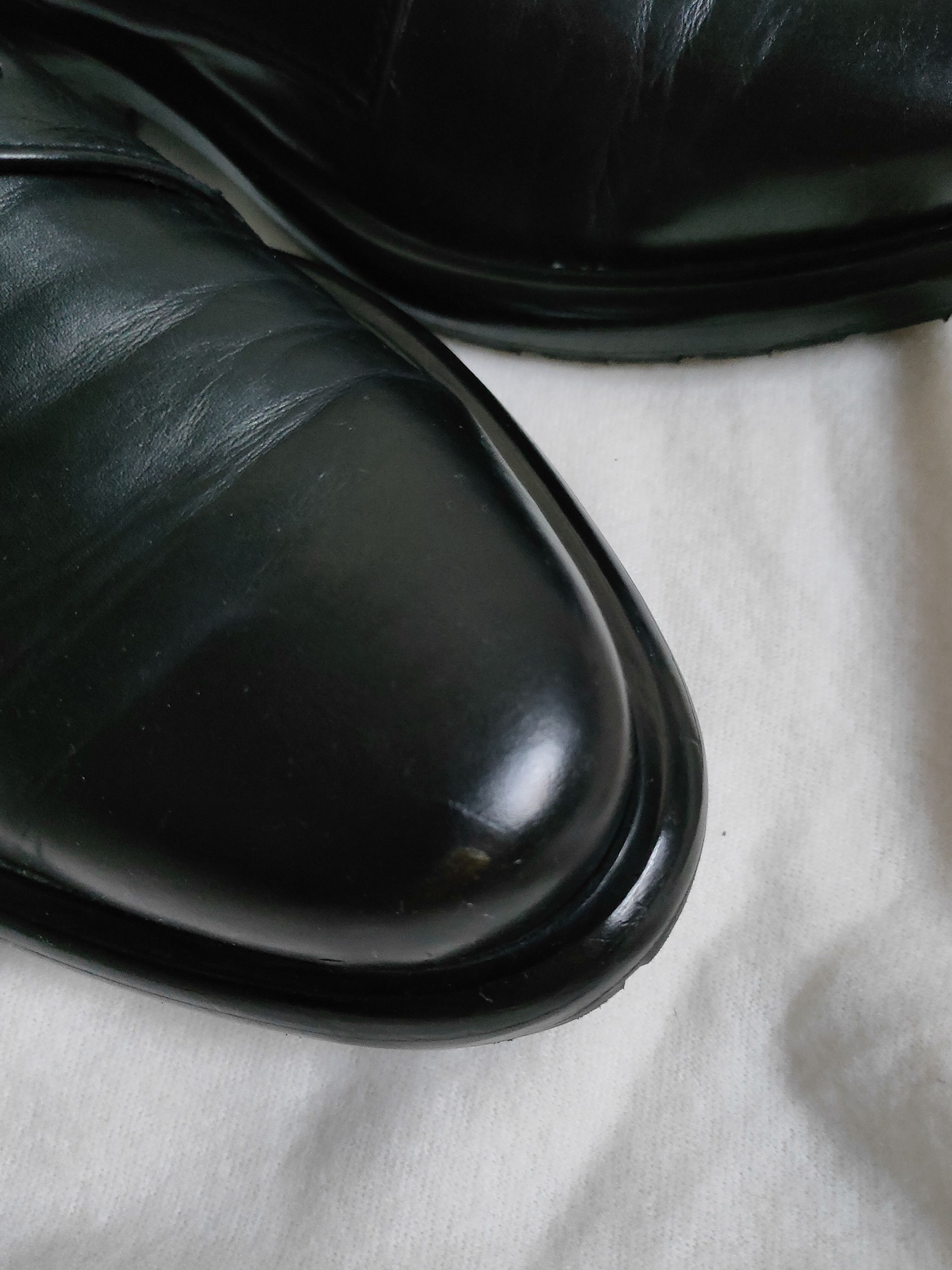 Dirk Bikkembergs 90s Dirk Bikkembergs Black Leather Lace Up Combat Boots Size US 8 / EU 41 - 12 Thumbnail