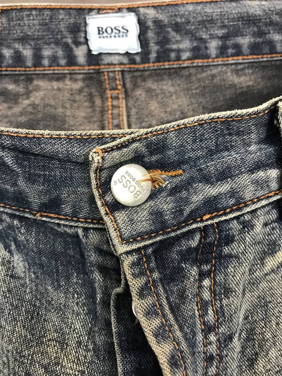 Hugo Boss Hugo Boss vintage faded avant garde jeans Size US 31 - 6 Thumbnail