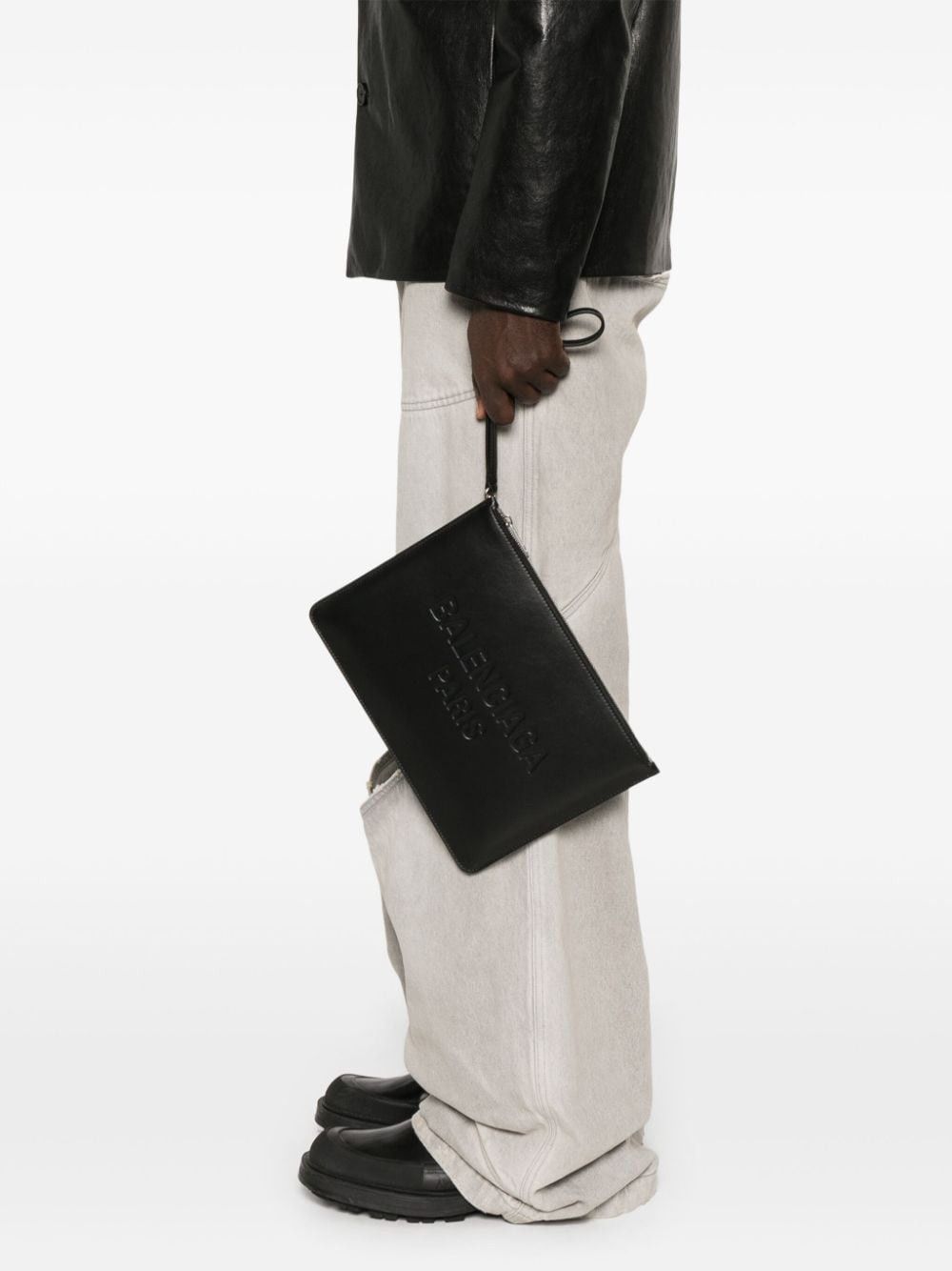 Balenciaga o1mt1gz0325 Size: OS / Duty Free Pouch in Black Size ONE SIZE - 2 Thumbnail