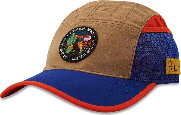 POLO RALPH LAUREN WOLF-PATCH LIMITED EDITION SIDE POCKET HAT