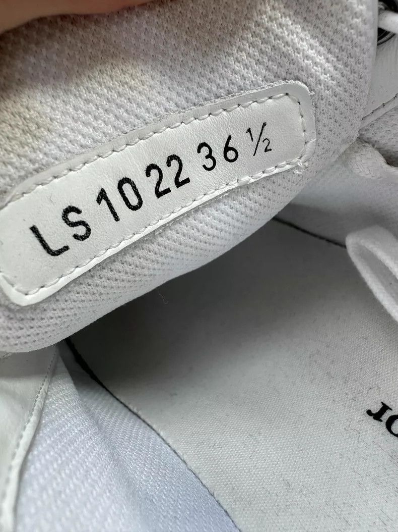 Dior Dior White Sneakers with Stars Design-2505 Size US 6.5 / EU 39-40 - 7 Thumbnail